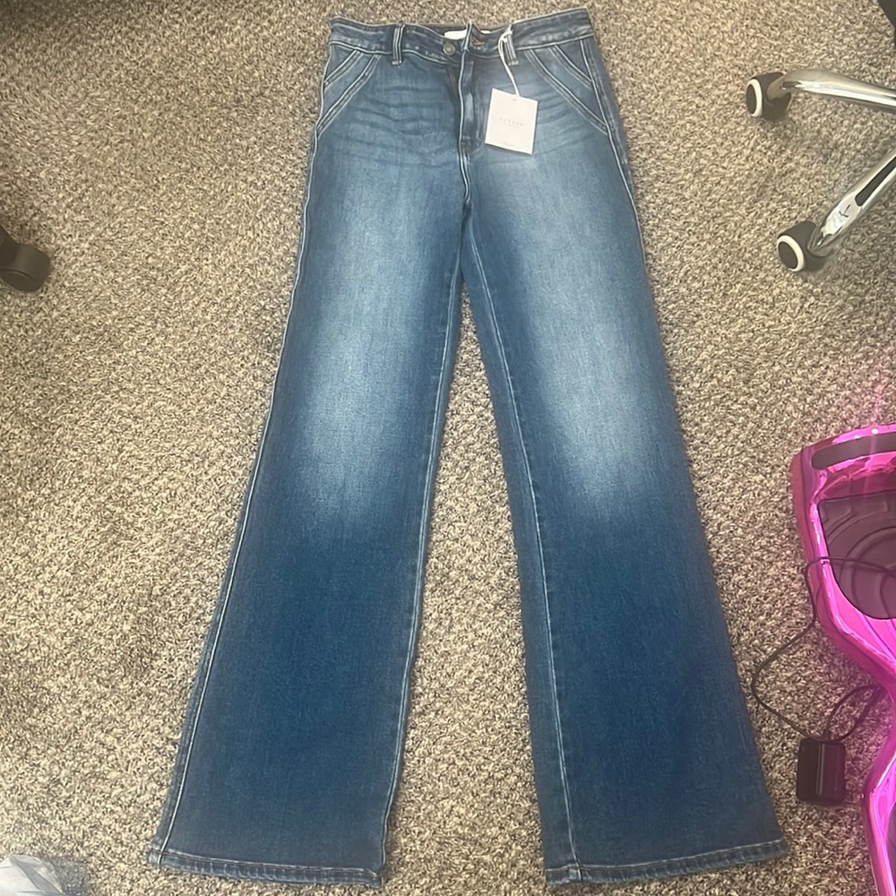 Ultra high rise flare leg KanCan jeans size 7/27